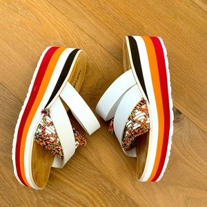 Mukluks Platform Sandals